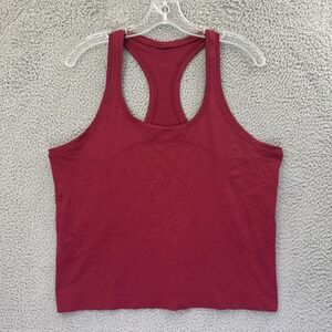 lululemon athletica Red Tank Top
